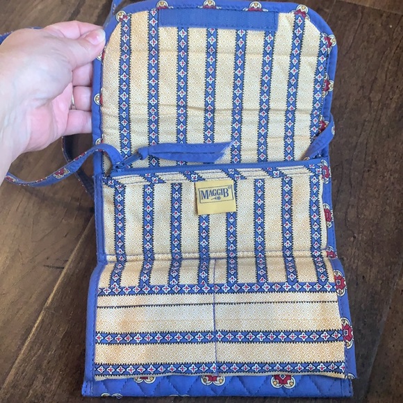 MaggiB Wallet with Crossbody Strap, NWOT’s - Picture 4 of 9